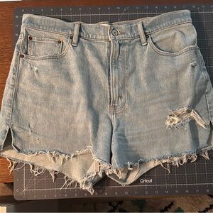 Abercrombie & Fitch Mom  Denim Shorts